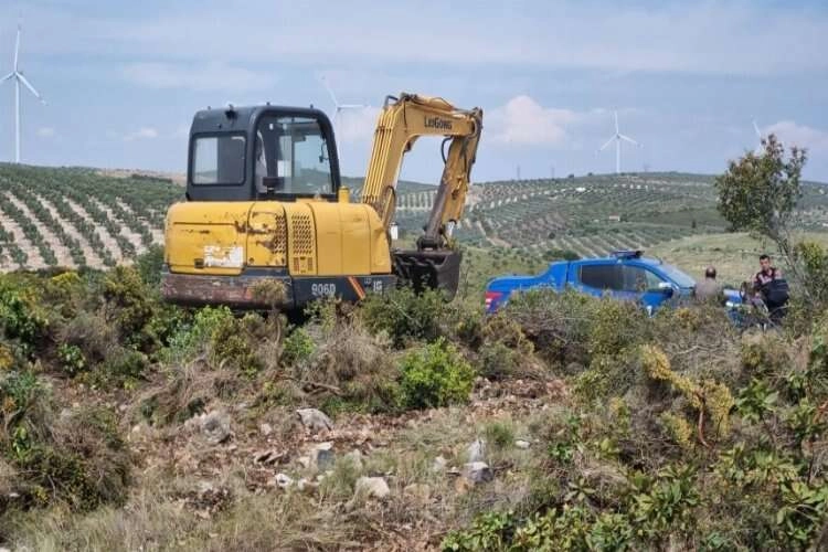 Hazine arazisine yer açan şahsa jandarma engeli