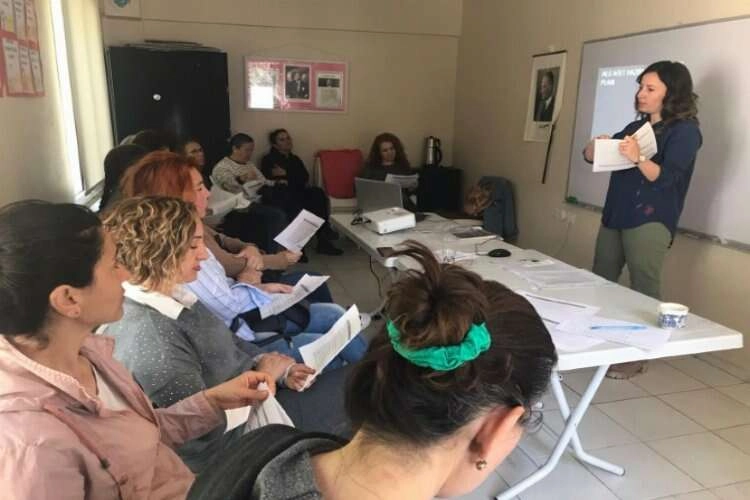 Urla’da afet eylem planı eğitimleri devam ediyor haberinin görseli