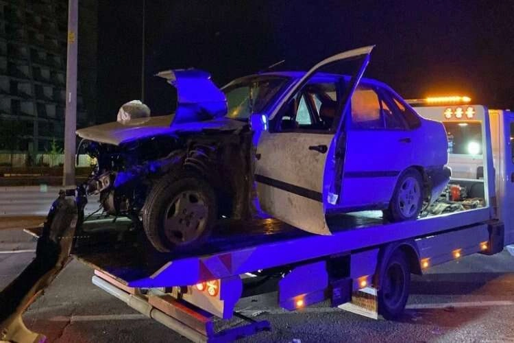 Kocaeli'de D-100'de feci kaza yaşandı haberinin görseli