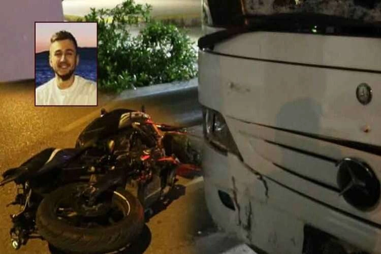 İzmir'de motosiklet kazası! Daha 21 yaşındaydı haberinin görseli