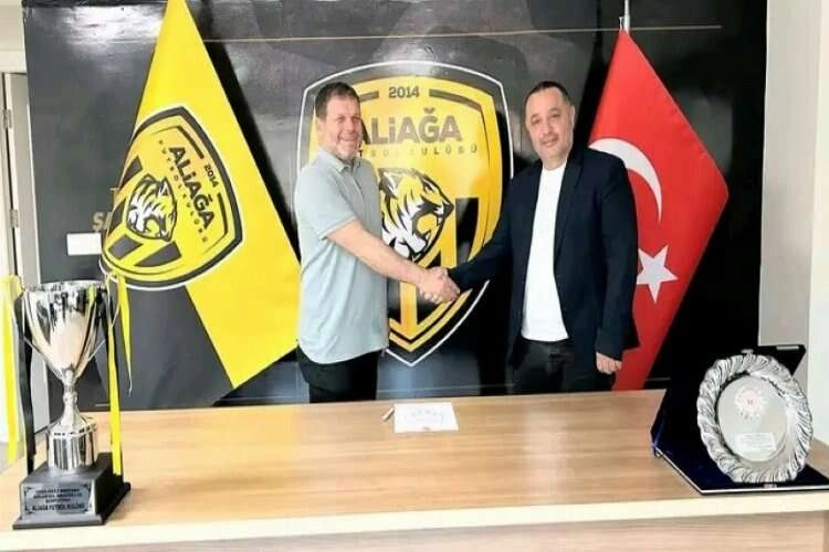 Aliağaspor FK, Hakan Şapçı ile devam kararı aldı haberinin görseli