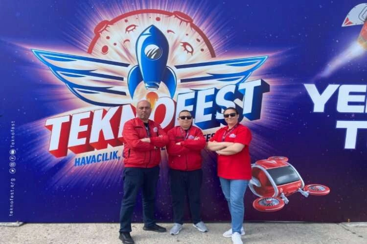 Teknofest 2023’te ailecek ödül aldılar