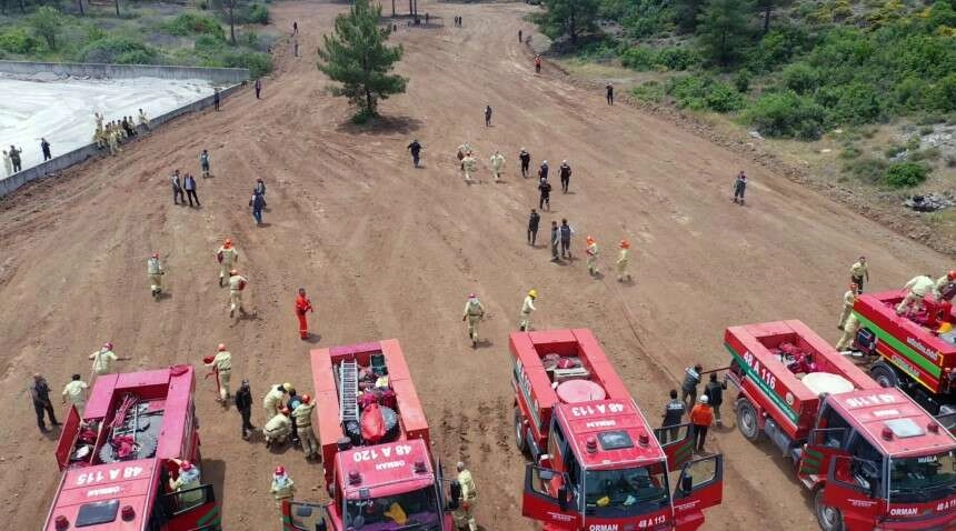 Muğla'da alev savaşçıları sezona hazır