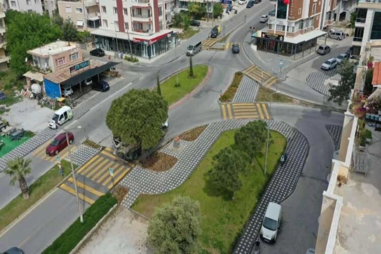 Aydın'da peyzaj çalışmaları tamamlandı haberinin görseli