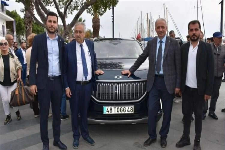 Yerli otomobil Togg'a Muğla'da yoğun ilgi haberinin görseli