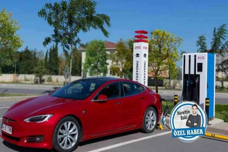 Araçların elektriği fosil yakıtlardan elde ediliyor