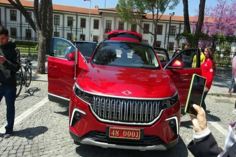Milli otomobil TOGG, Muğla Valiliği'nin himayesinde haberinin görseli