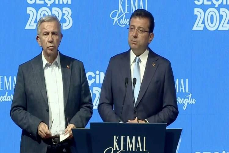 Ekrem İmamoğlu ve Mansur Yavaş'tan ilk açıklama haberinin görseli