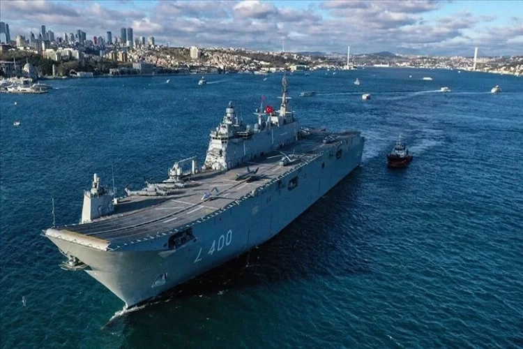 TCG Anadolu, İstanbul'da yeniden halkın ziyaretine açılacak haberinin görseli