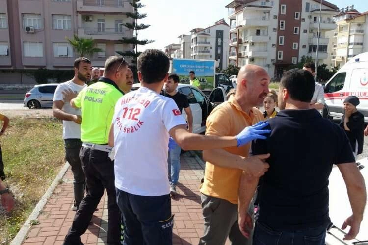 Test etmek istediği aracı hurdaya çevirdi haberinin görseli