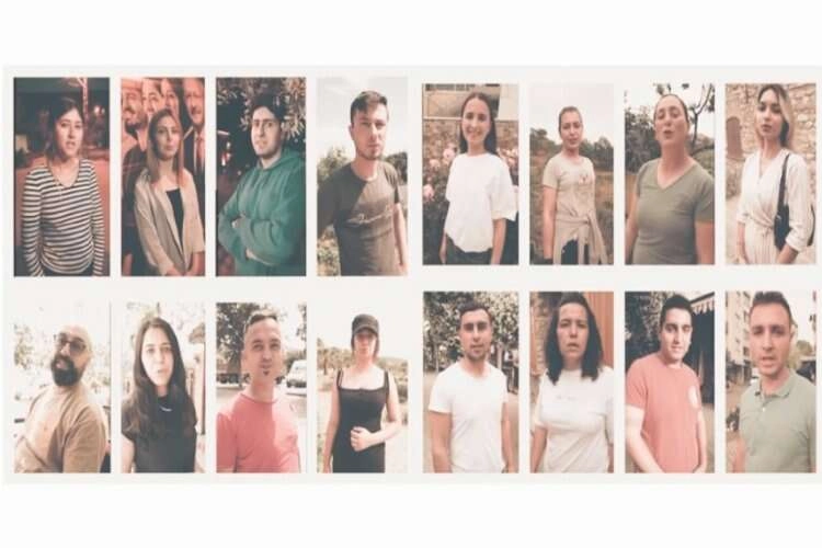 İzmirli gençlerden “28 Mayıs’ta sandıktayım” mesajı    haberinin görseli