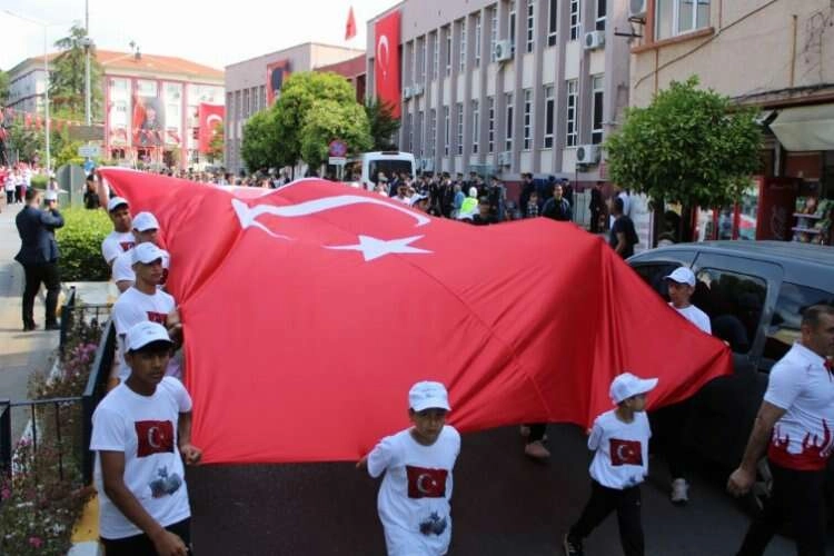 Aydın'da 19 Mayıs gösterileri çok beğenildi haberinin görseli