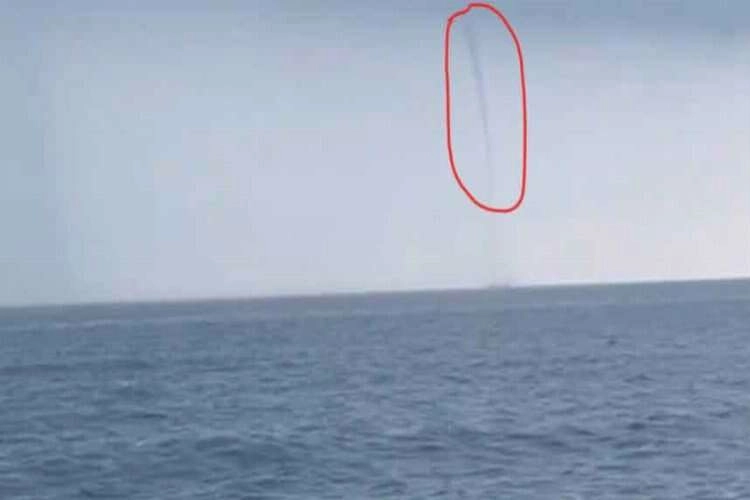 Muğla Bodrum'da üst üste hortum haberinin görseli