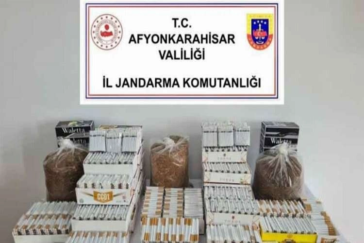 Afyonkarahisar'da kaçakçılık yapan şahıs yakalandı haberinin görseli