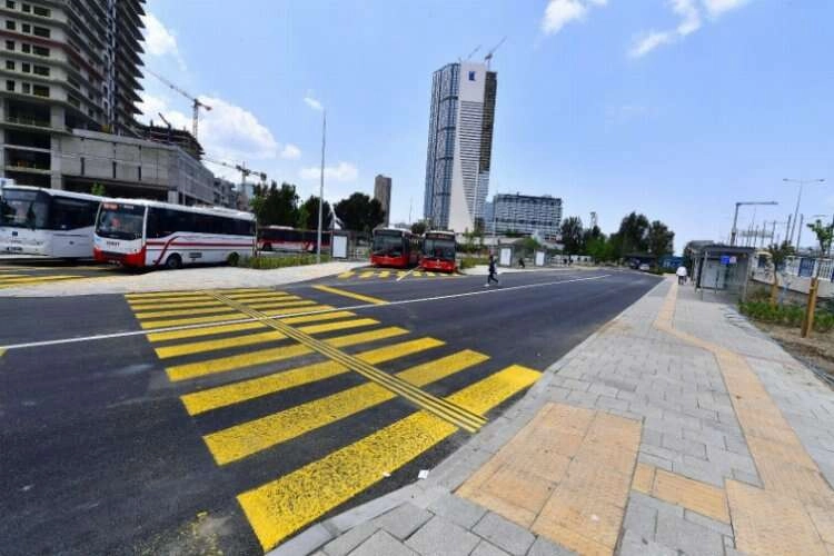 Halkapınar Aktarma Merkezi yeni görünüme kavuştu