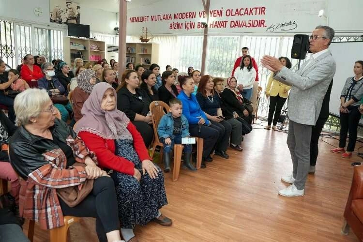 Başkan Arda, Kadın Buluşmaları'nda kadınlarla buluştu haberinin görseli