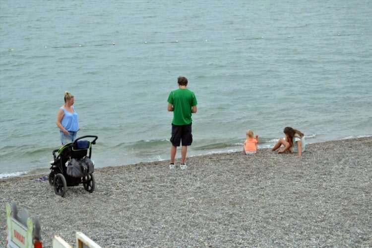 Fethiye’de sahiller yabancı turistlere kaldı haberinin görseli