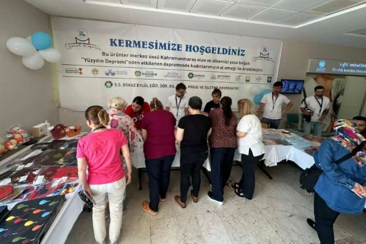 DEÜ'den depremezede kadınlara yönelik proje haberinin görseli