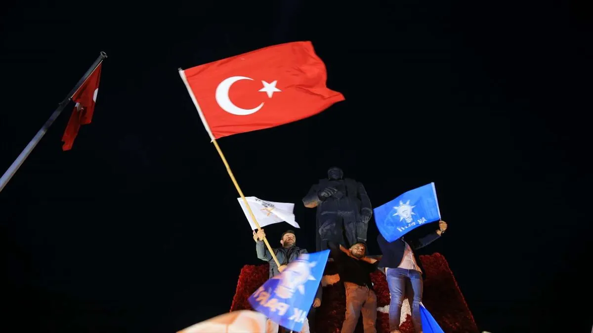 Cumhurbaşkanlığı seçimi sonrası İzmir'de kutlama - 666