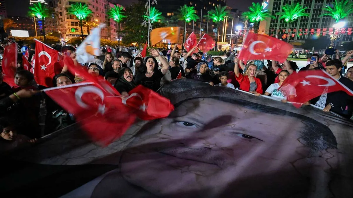 Cumhurbaşkanlığı seçimi sonrası İzmir'de kutlama - 671