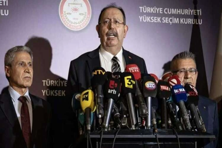 YSK Başkanı Ahmet Yener, oy oranlarını açıkladı! haberinin görseli