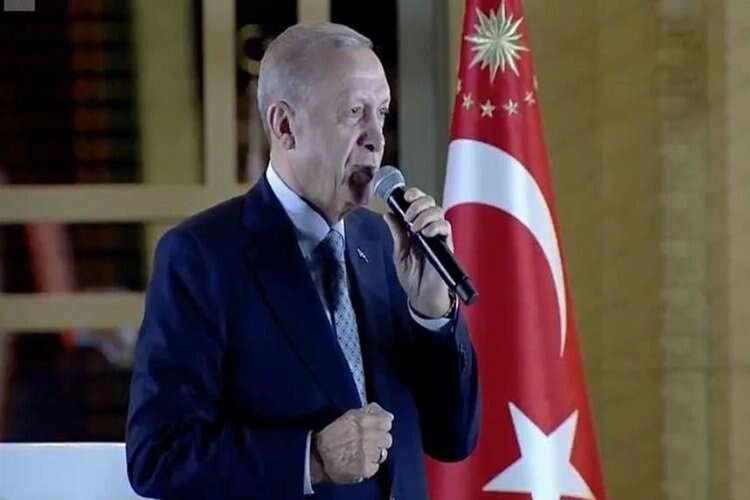 Cumhurbaşkanı Erdoğan, Beştepe'de konuştu haberinin görseli
