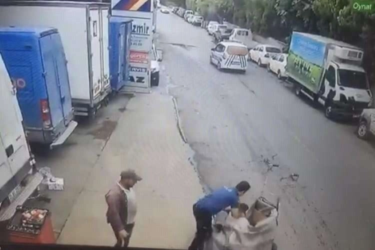 Dur ihtarına uymadı... Çek çeke balıklama atladı haberinin görseli