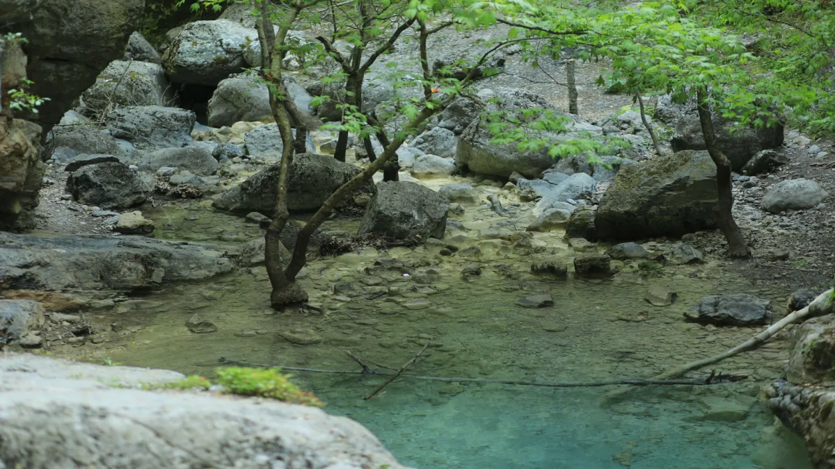 Saklı Kanyon eşsiz güzelliği ile mest etti - 1789