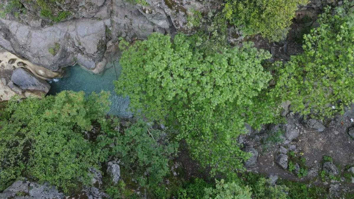 Saklı Kanyon eşsiz güzelliği ile mest etti - 1786