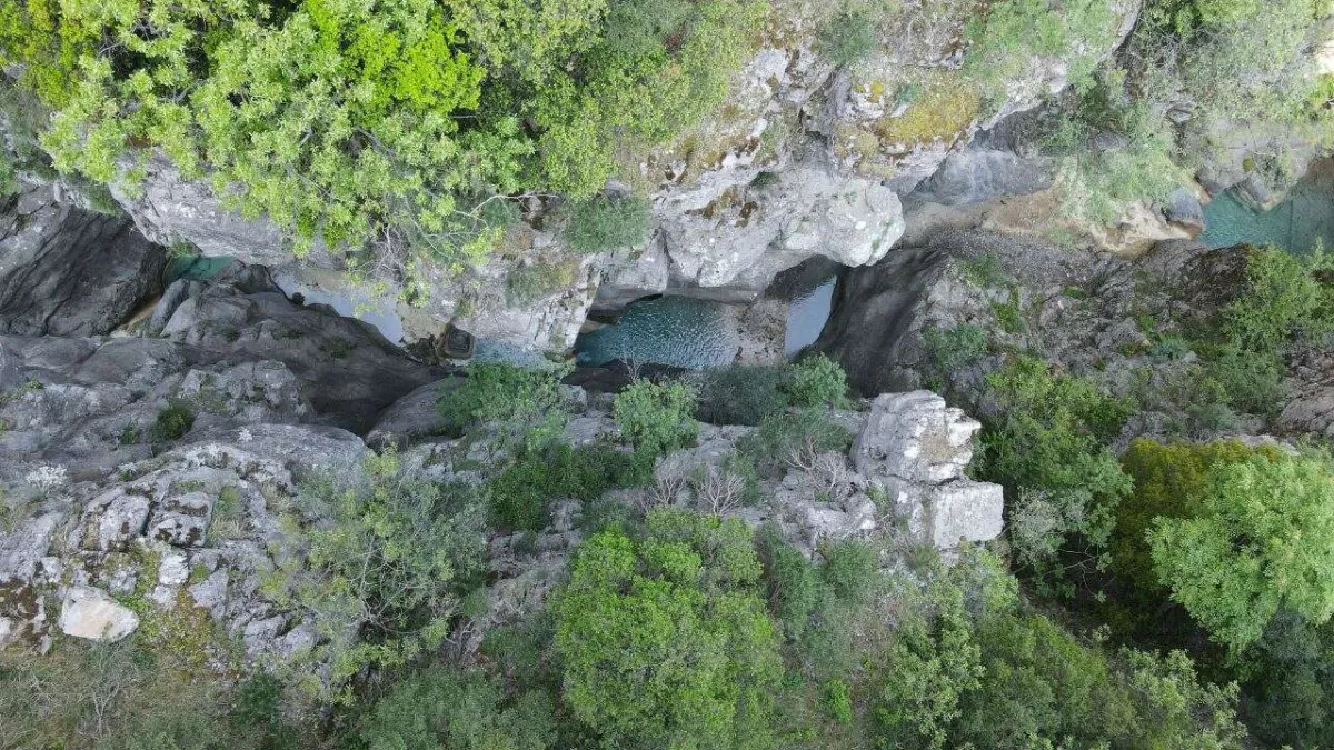 Saklı Kanyon eşsiz güzelliği ile mest etti - 690