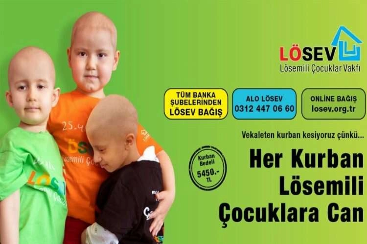 Her kurban lösemili çocuklara can haberinin görseli