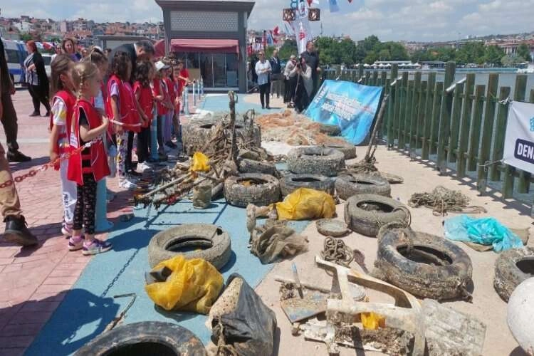 Çevre Günü etkinliklerinde denizden çıkanlar şaşırttı