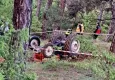 Kütahya'da traktör kazası... Kontrolden çıkarak devrildi