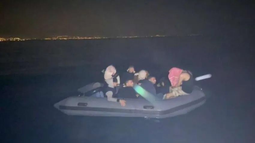 Aydın'da düzensiz göçmenler kurtarıldı haberinin görseli