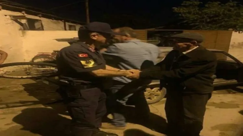 Alzheimer hastası yaşlı adamı Jandarma buldu haberinin görseli