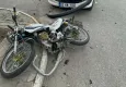 Görenler dehşete düştü motosikletteki gençler yaralandı
