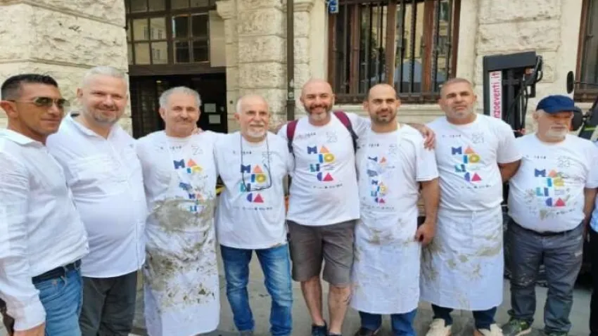 Menemen'in çömlek ustaları İtalya'ya damga vurdu