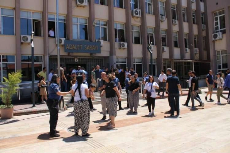 Aydın Adliye Sarayı’nda bıçaklı kavga! haberinin görseli