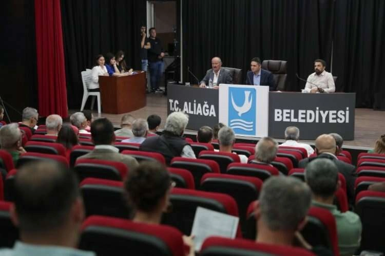 Aliağa Belediye Meclisi Haziran Ayı Olağan Toplantısı yapıldı haberinin görseli
