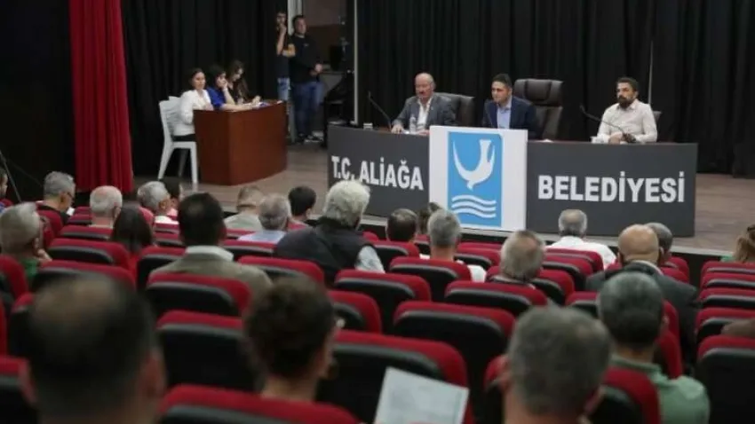 Aliağa Belediye Meclisi Haziran Ayı Olağan Toplantısı yapıldı