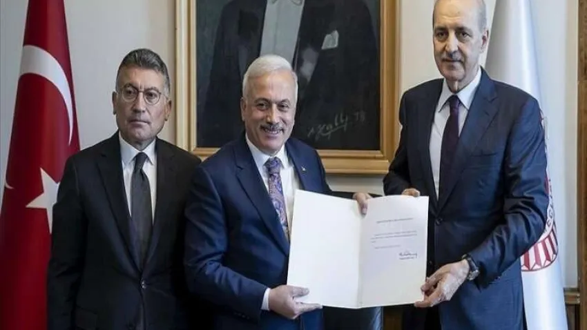 Numan Kurtulmuş, Meclis Başkanı adaylık başvurusunu yaptı