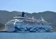 "Crown İris" kruvaziyeri turistleri Marmaris'e getirdi