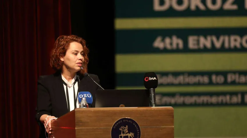 Dokuz Eylül Üniversitesi Rektör Yardımcısı Prof. Dr. Fatma Duygu Özel Demiralp