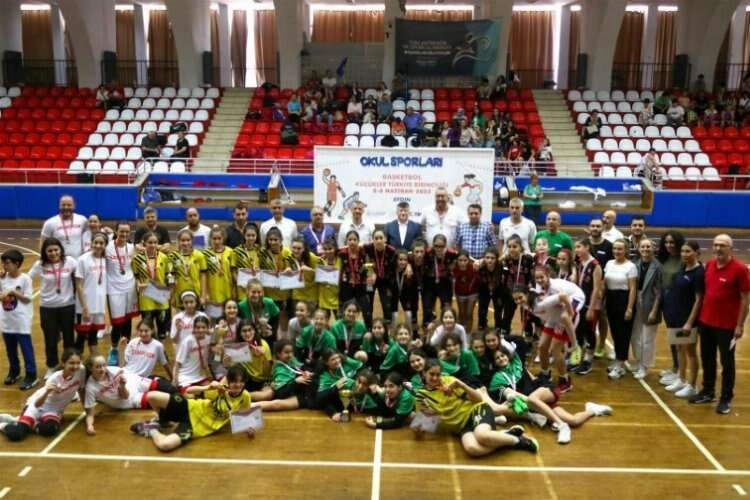Küçükler Basketbol Türkiye Şampiyonası Aydın'da sonlandı haberinin görseli