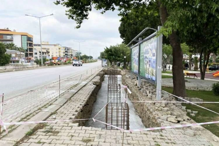 Seferihisar'da ikinci üst geçit için düğmeye basıldı haberinin görseli