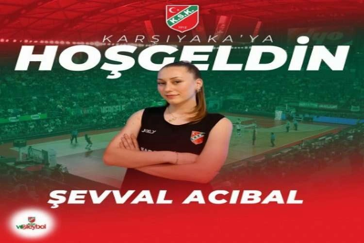 Şevval Acıbal, Karşıyaka Voleybol'un kadrosuna dahil oldu haberinin görseli