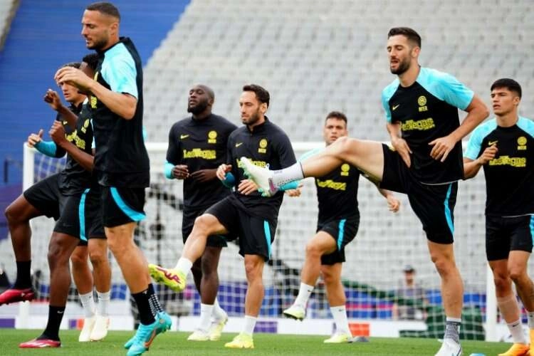 Inter, dev final için hazırlıklarını tamamladı haberinin görseli