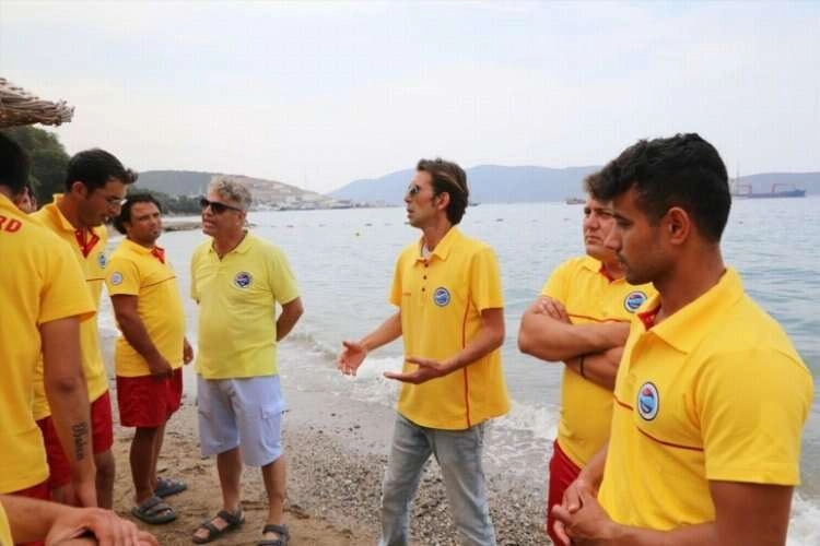Bodrum’da cankurtaranlara eğitim verildi haberinin görseli