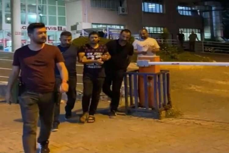 Cezaevi firarisi polisten kaçamadı haberinin görseli