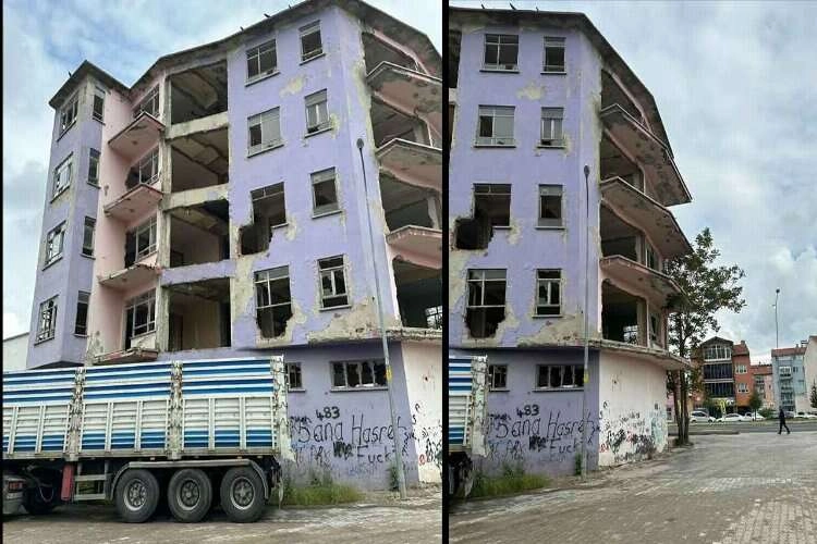 Banaz’ın meşhur perili evi yerle bir oldu haberinin görseli